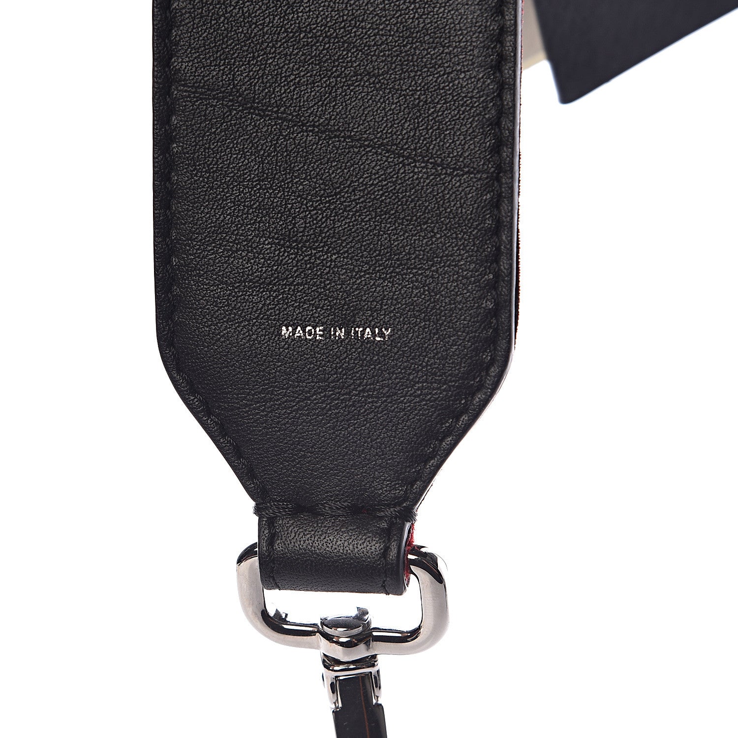 Fendi Velvet FF Mini Strap You Red 4 of 4