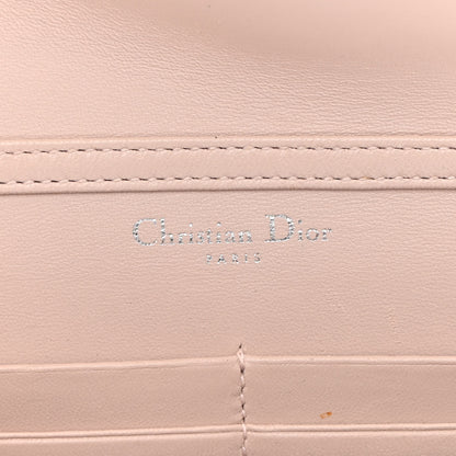 Christian Dior Grained Calfskin Diorama Wallet on Chain Pouch Nude 6 of 18