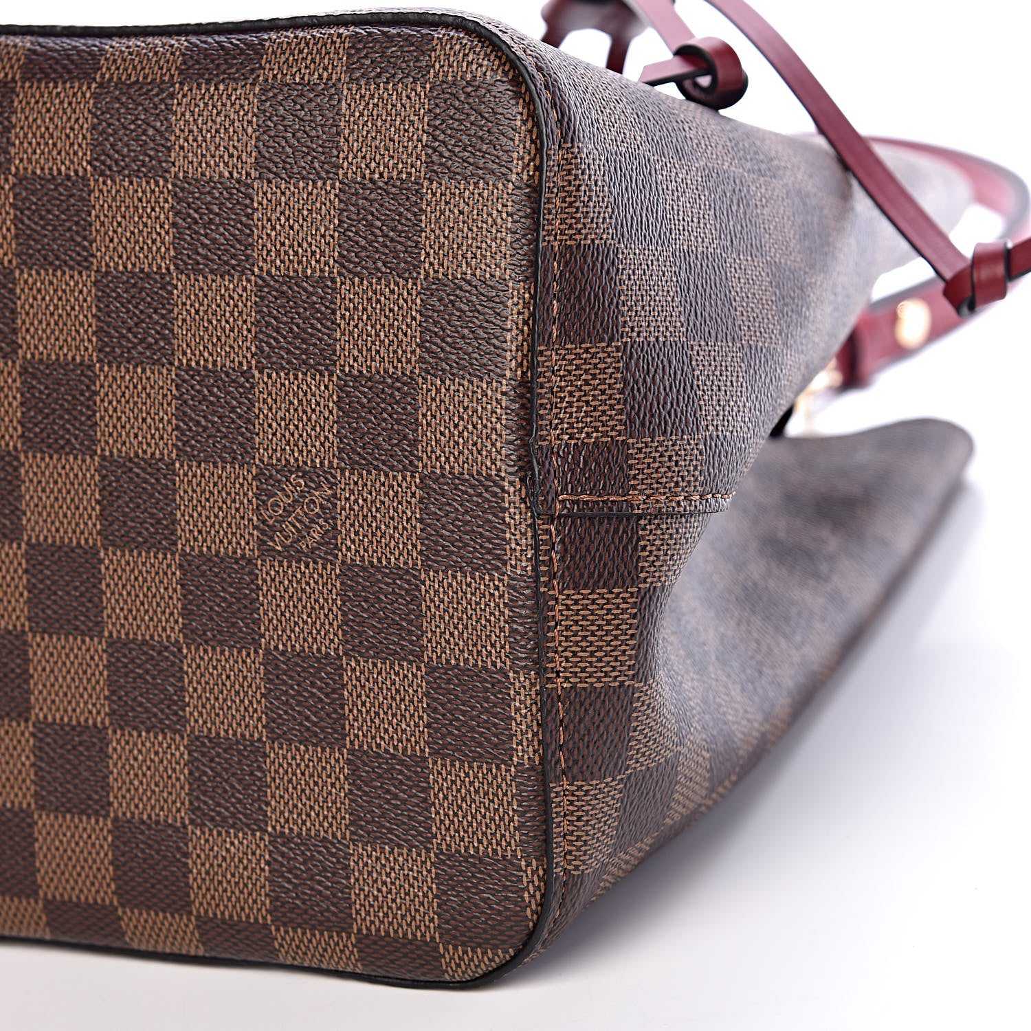 Louis Vuitton Damier Ebene Neonoe MM Cherry Berry 9 of 10
