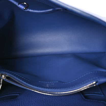 Louis Vuitton Taurillon Snakeskin Capucines MM Denim 6 of 11