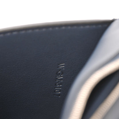 Celine Smooth Calfskin Oval Clutch Navy 7 of 8