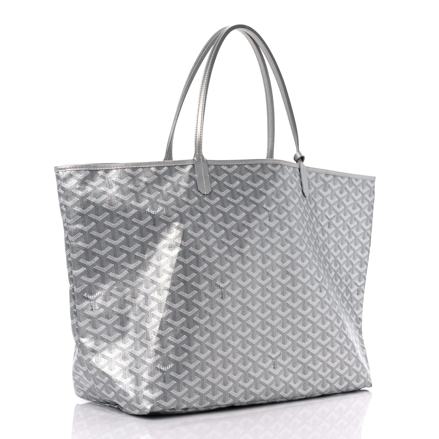 Goyardine Precious Metals Saint Louis GM Silver