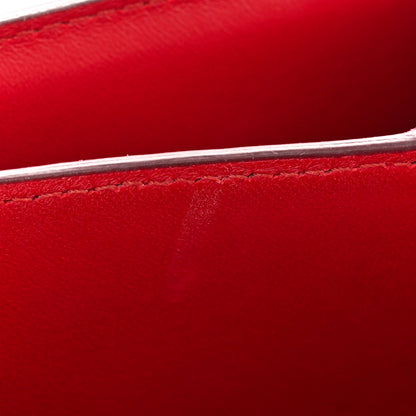 Celine Box Calfskin Teen Classic Box Flap Bag Red 10 of 12