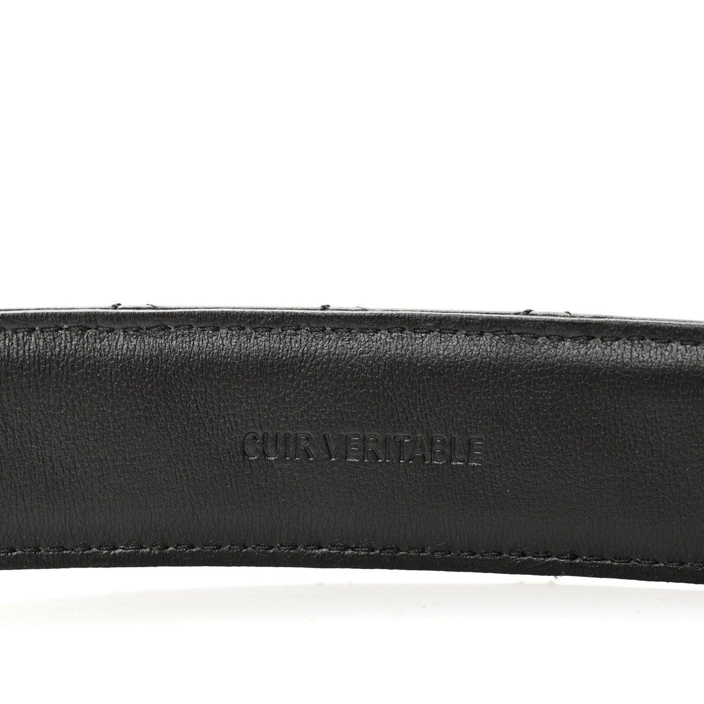 Calfskin Quilted CC Chain Belt 90 36 Black