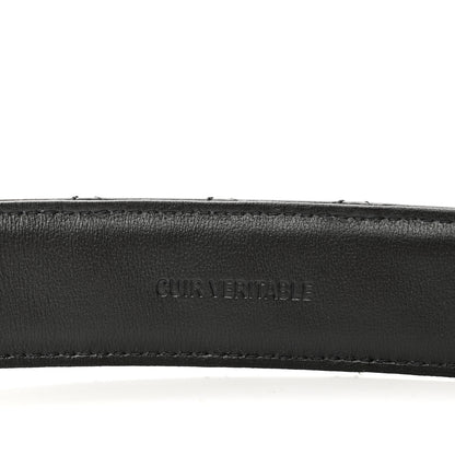 Chanel Calfskin Quilted CC Chain Belt 90 36 Black 5 of 7