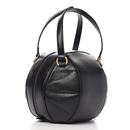 Gucci Piuma Lux Energy Tifosa Basketball Shaped Shoulder Bag Black 2 of 10