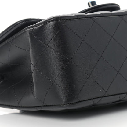 Chanel Lambskin Quilted Mini Square Flap So Black 10 of 11
