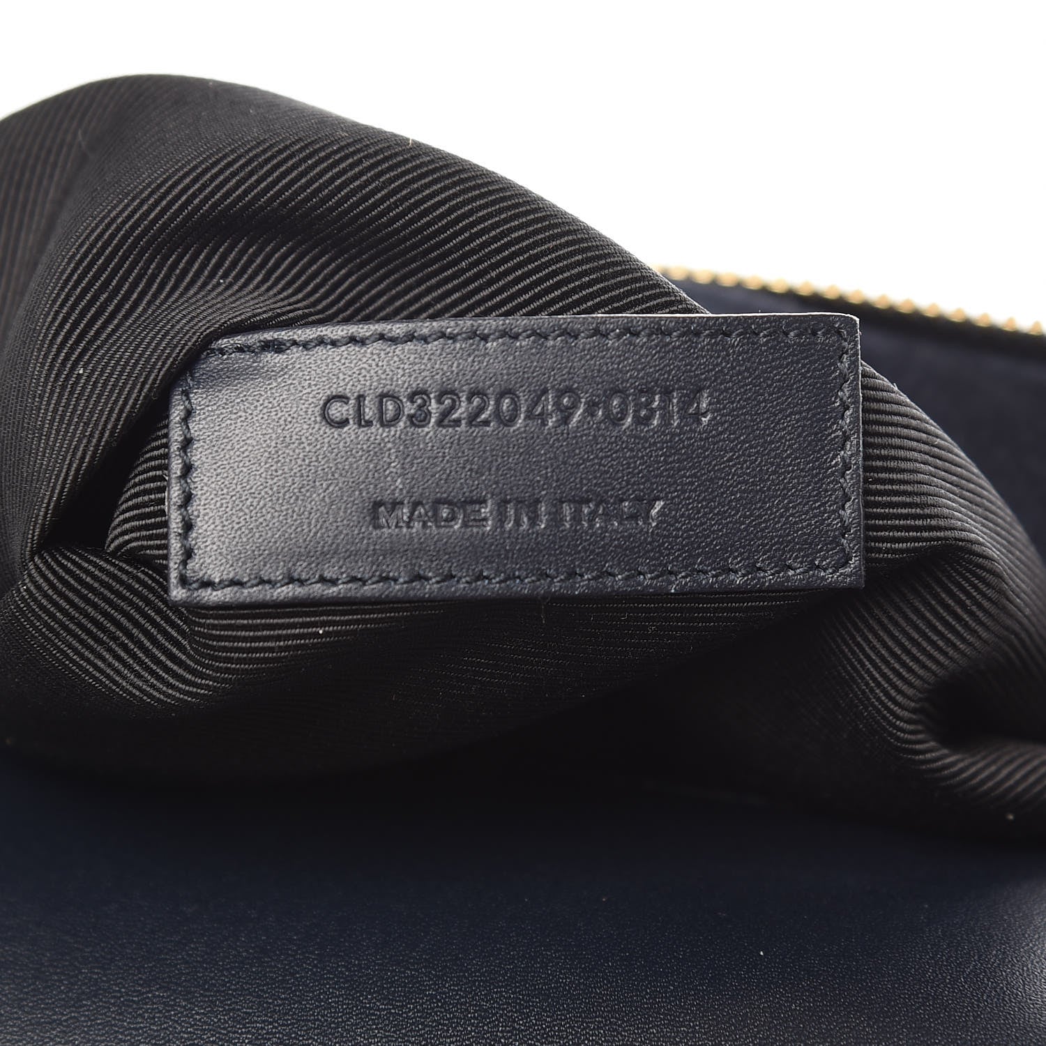 Saint Laurent Calfskin Classic Duffle 6 Marine 8 of 10