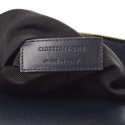 Saint Laurent Calfskin Classic Duffle 6 Marine 8 of 10