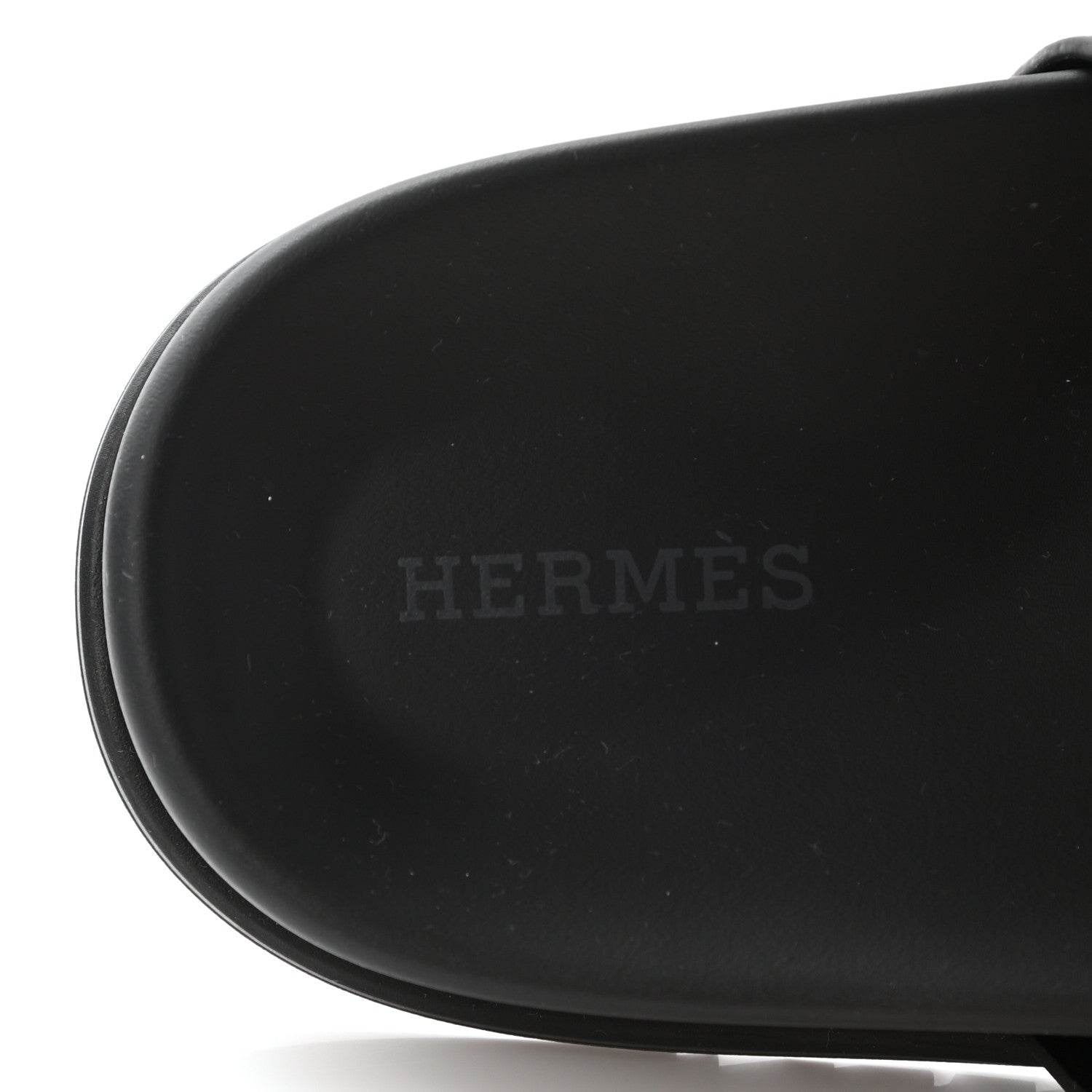 Hermes Calfskin Womens Chypre Sandals 39 Black 5 of 10