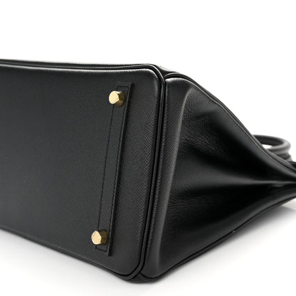 Hermes Epsom Birkin 30 Black 9 of 12