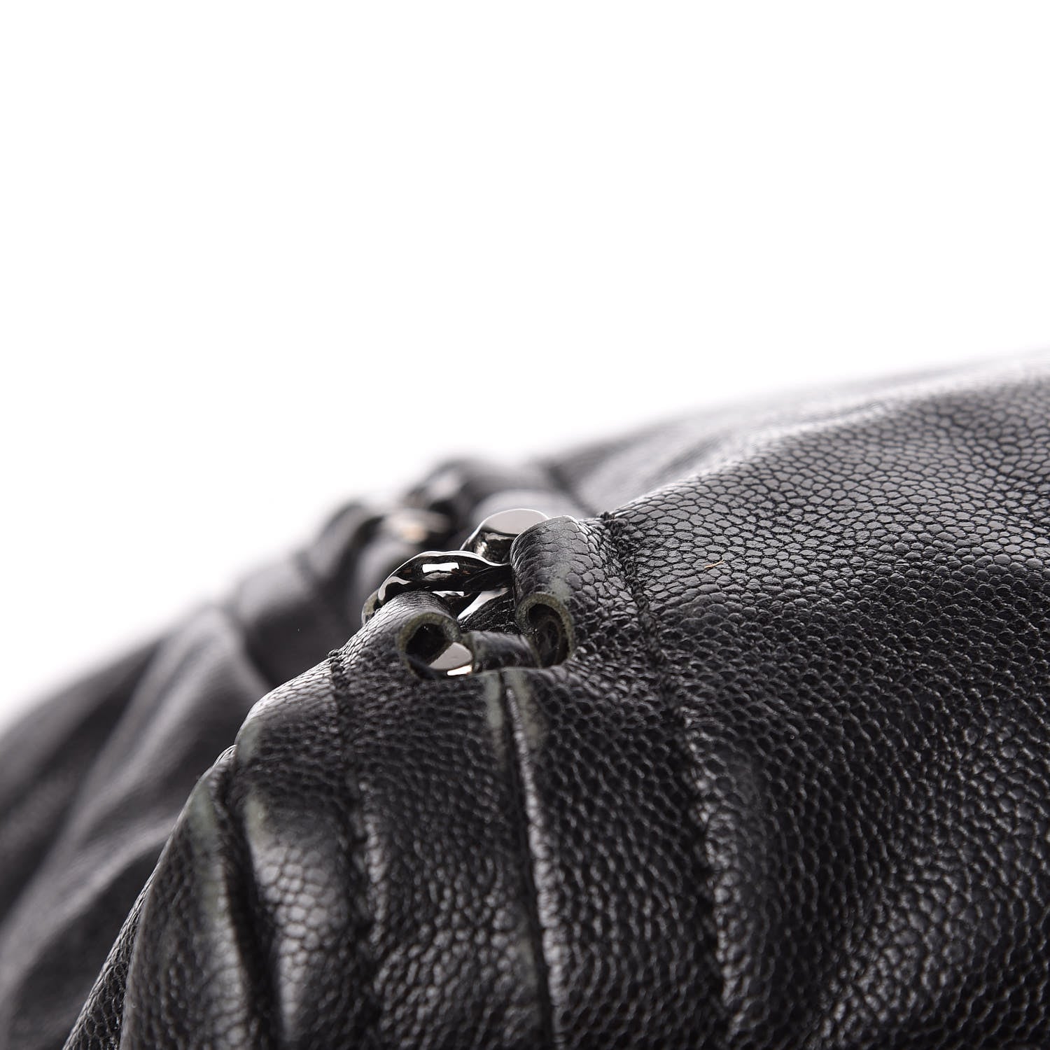 Chanel Glazed Calfskin Large Modern Chain Tote Black 23 of 27