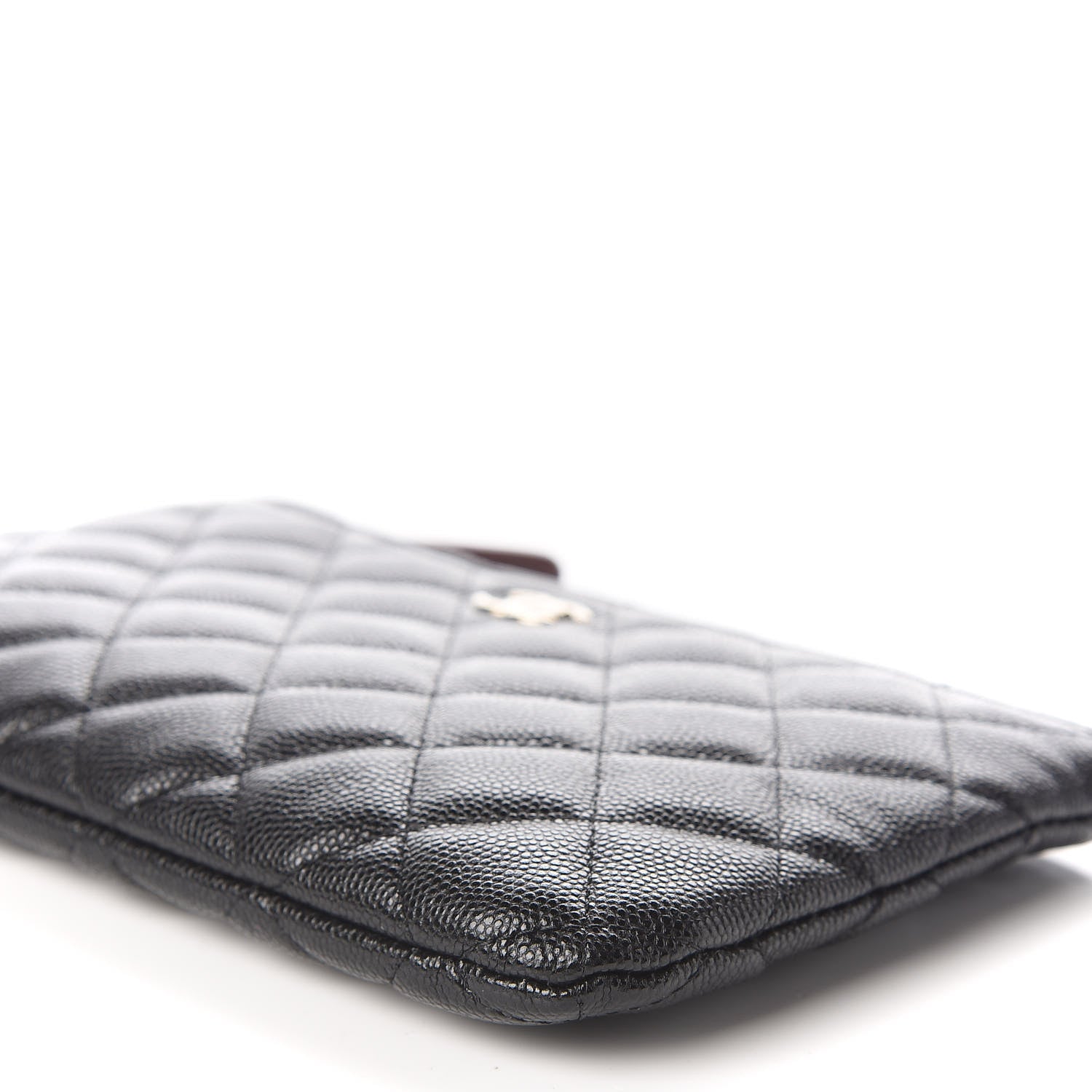 Chanel Caviar Quilted Cosmetic Case Black 7 of 12