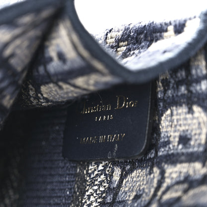 Christian Dior Oblique Mini Book Tote Blue Multicolor 6 of 10