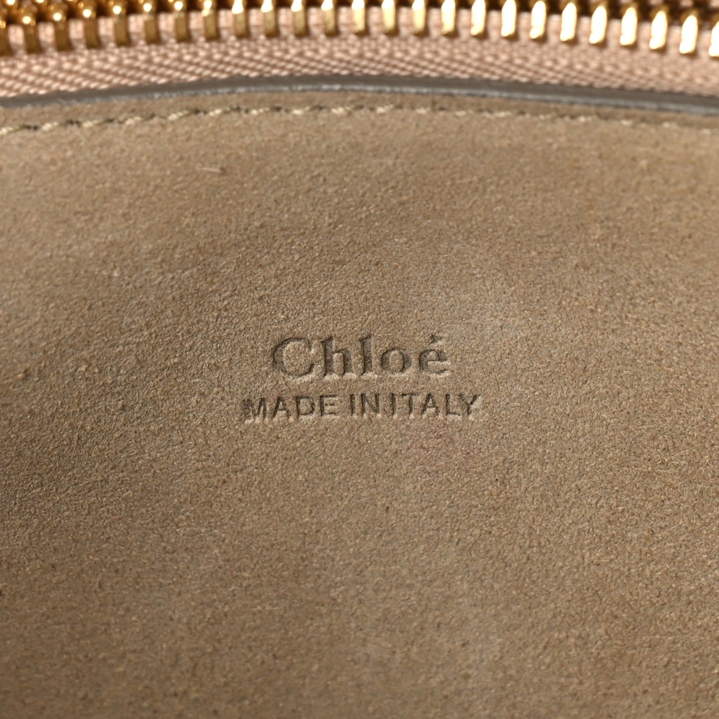 Calfskin Suede Medium Faye Shoulder Bag Motty Grey