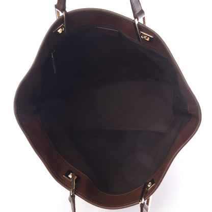 Gucci Monogram Large Bucket Tote Dark Brown 5 of 7