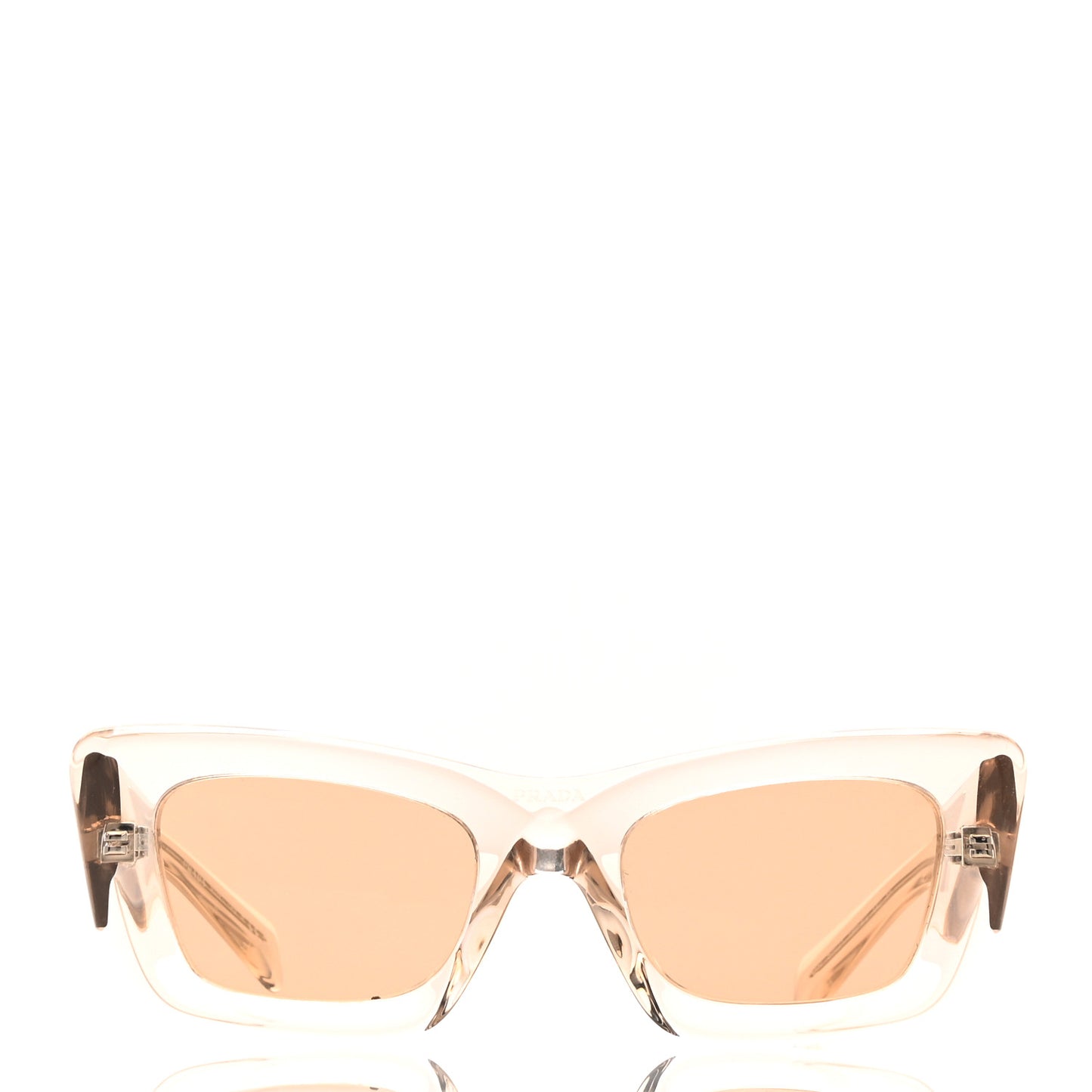 Cat Eye Sunglasses SPR 13Z Transparent Beige