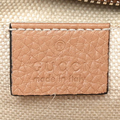 Gucci Pebbled Calfskin Small Soho Disco Bag Camelia 6 of 10