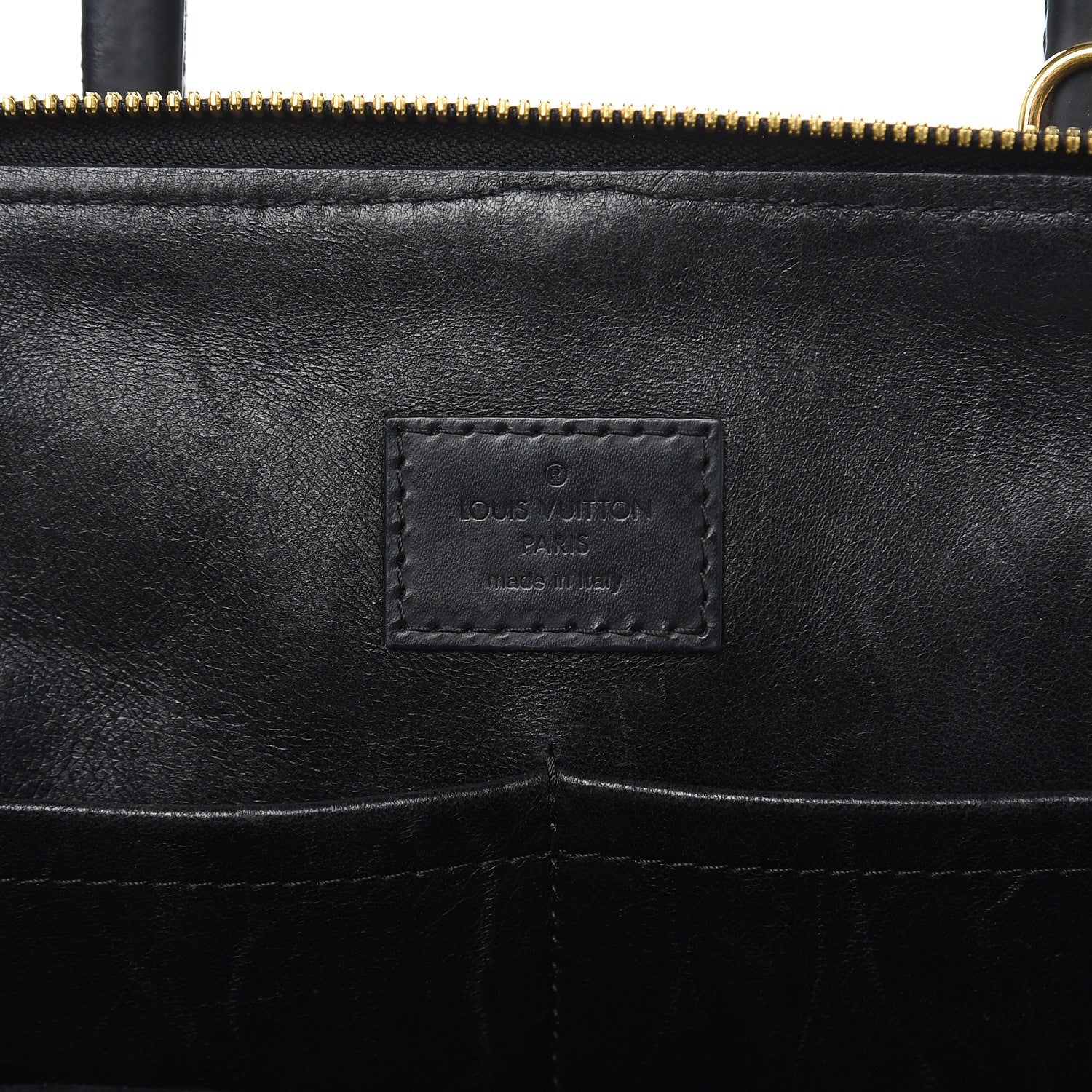 Louis Vuitton Lambskin Malletage Alma PM Black 6 of 20