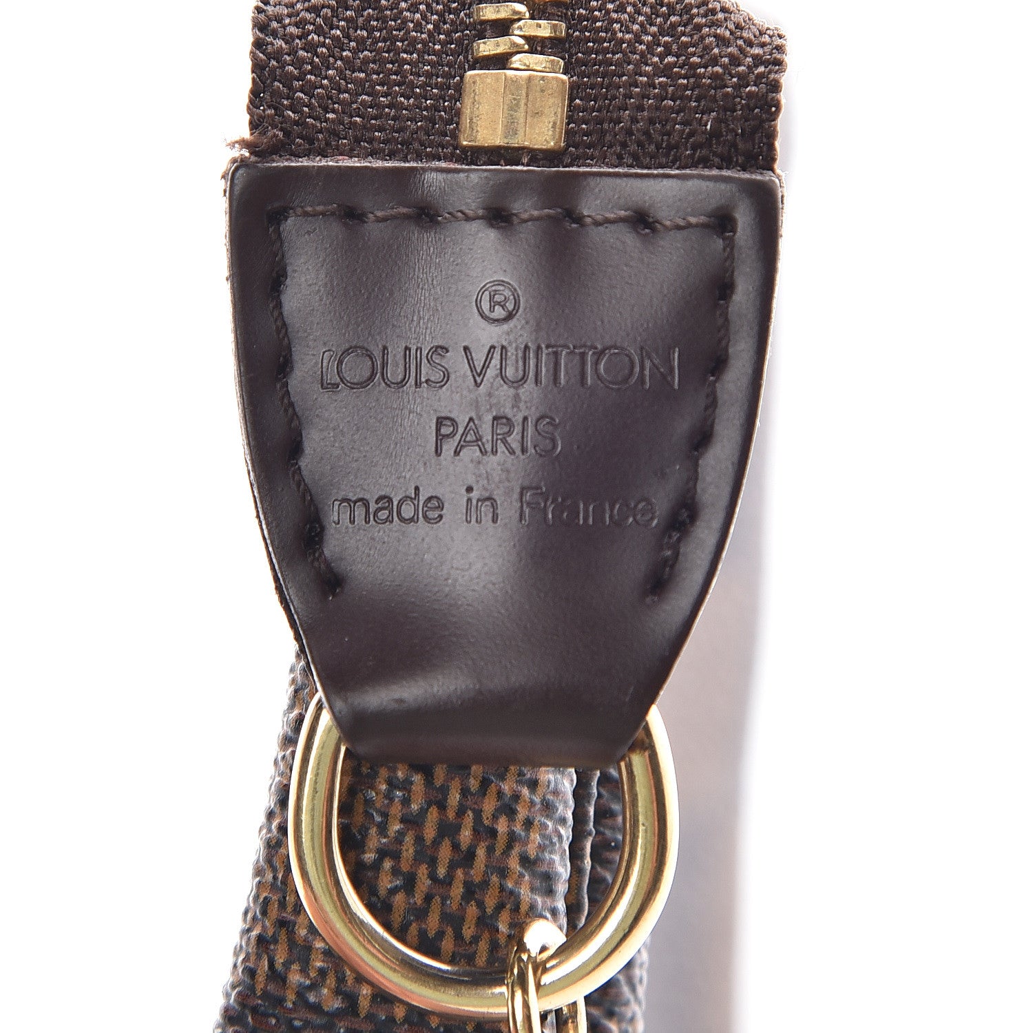 Louis Vuitton Damier Ebene Mini Pochette Accessories 7 of 9
