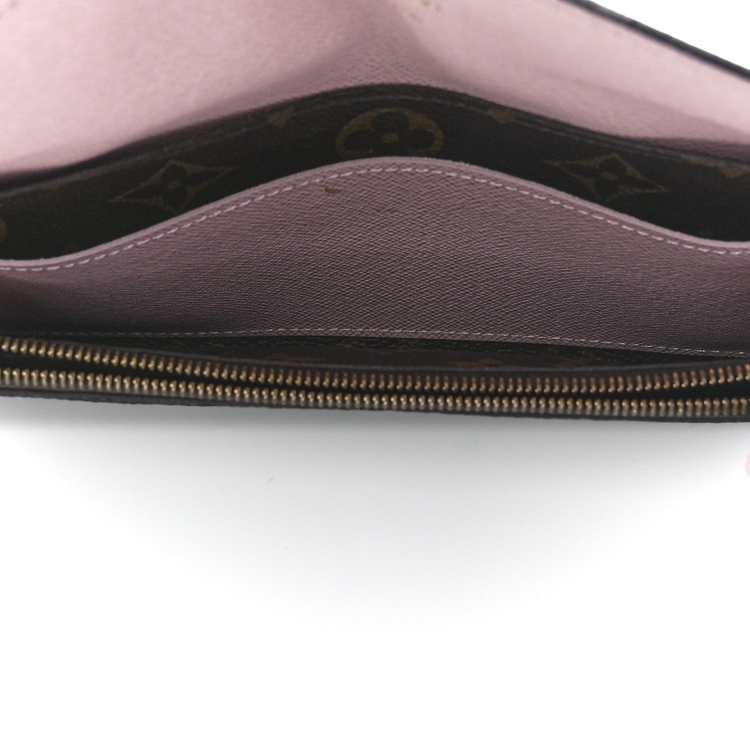 Louis Vuitton Monogram Emilie Wallet Rose Ballerine 5 of 11