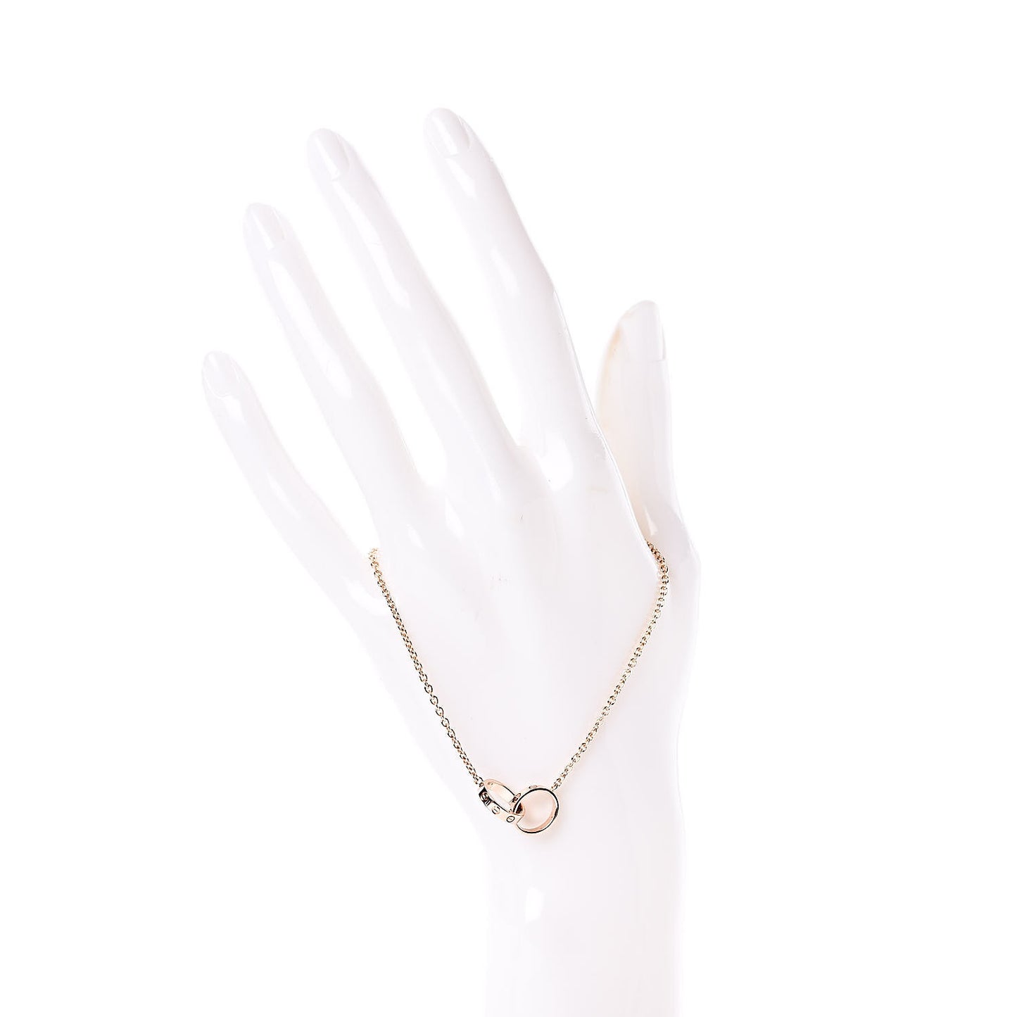 18K Pink Gold Interlocking LOVE Bracelet