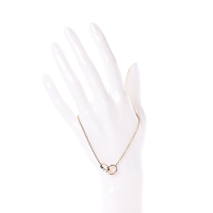 Cartier 18K Pink Gold Interlocking LOVE Bracelet 2 of 4