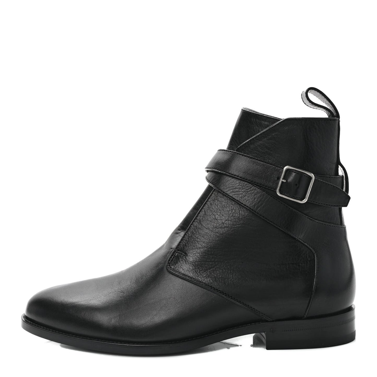 Calfskin Dare 25 Jodhpur Ankle Boots 41.5 Black