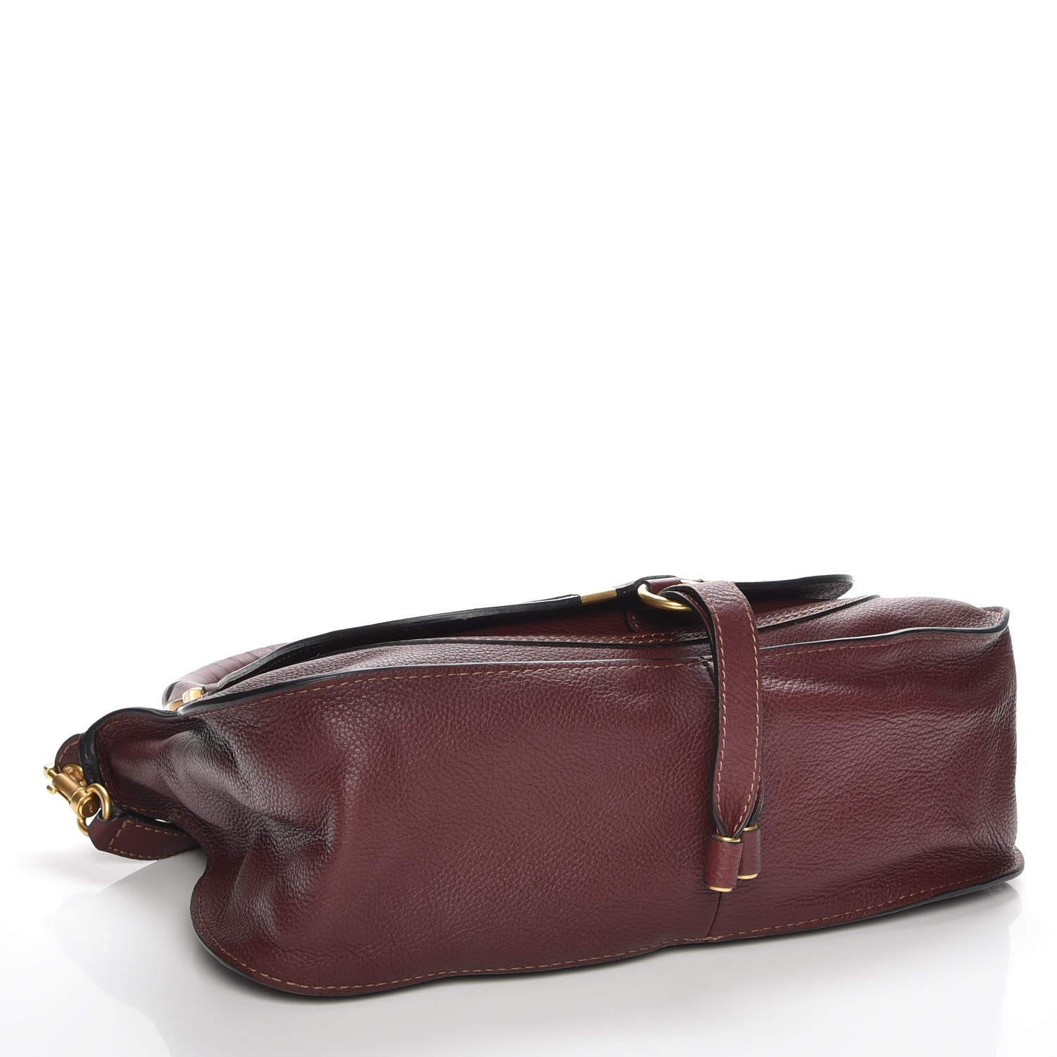 Chloe Calfskin Medium Marcie Satchel Wine Purple 5 of 8