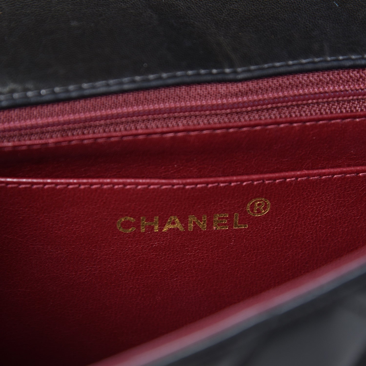 Chanel Lambskin Quilted Medium Single Flap Black 5 of 10