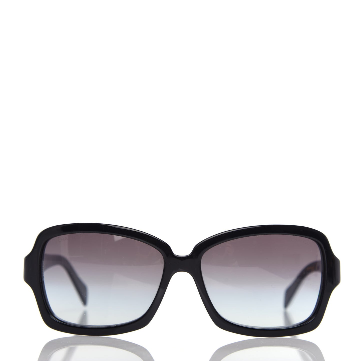 Acetate CC Logo Sunglasses 5143 Black White