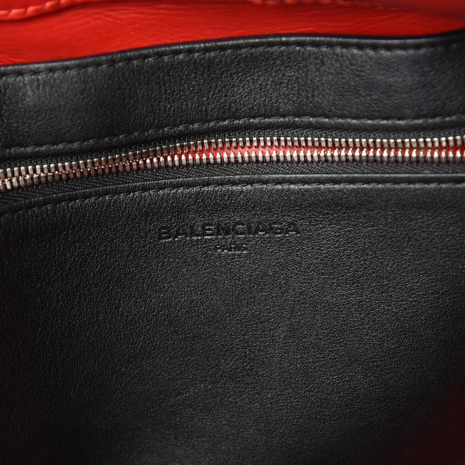Balenciaga Calfskin M Triangle Duffle Black 6 of 10