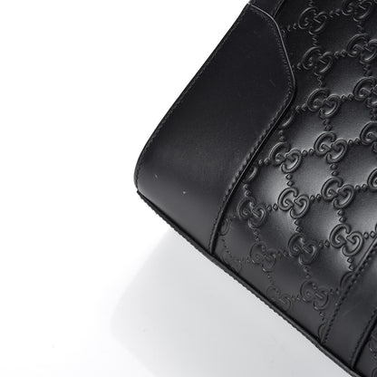 Gucci Guccissima Signature Eden Briefcase Black 14 of 14
