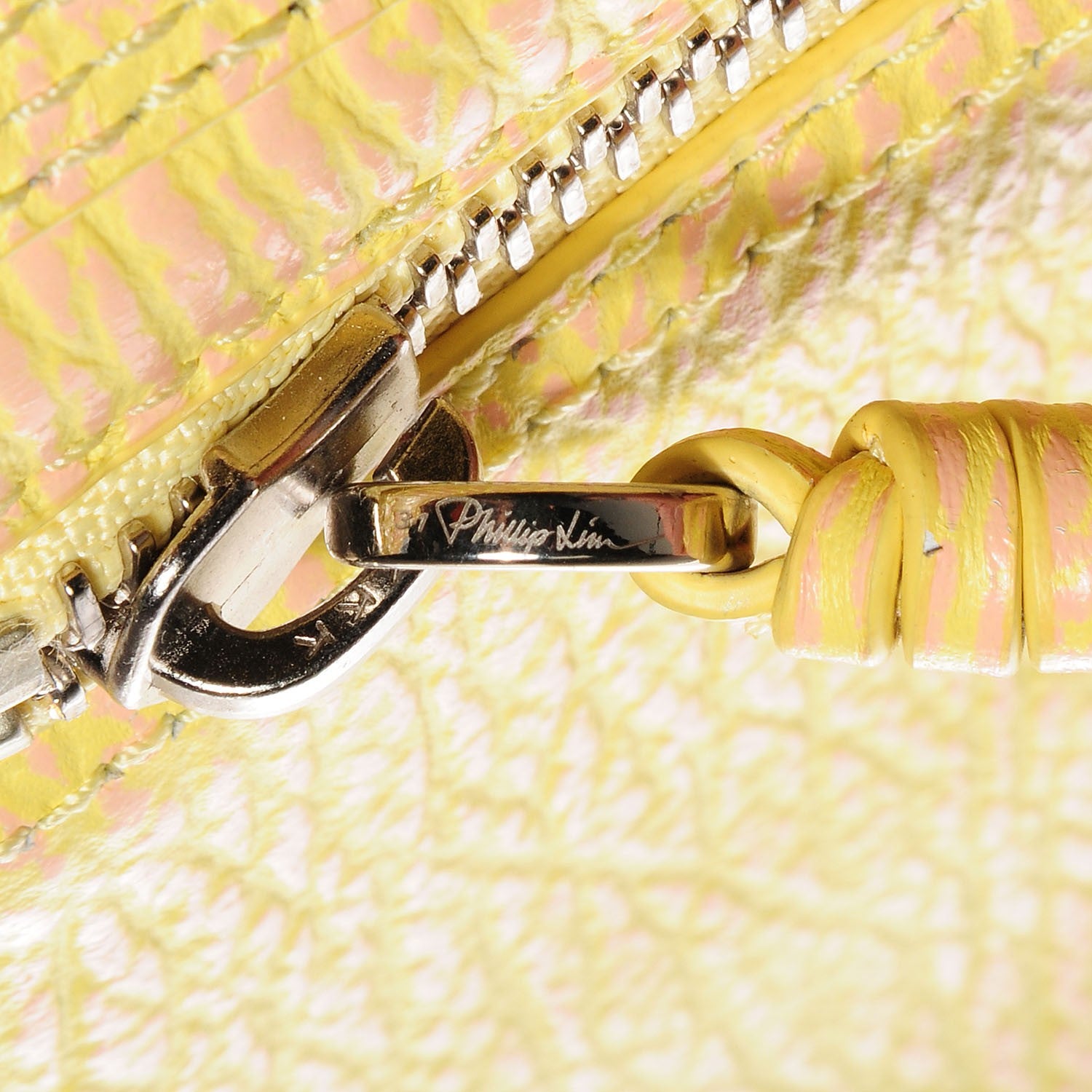 3.1 Phillip Lim 3.1 Textured Calfskin Medium Pashli Satchel Pollen Buff 10 of 12