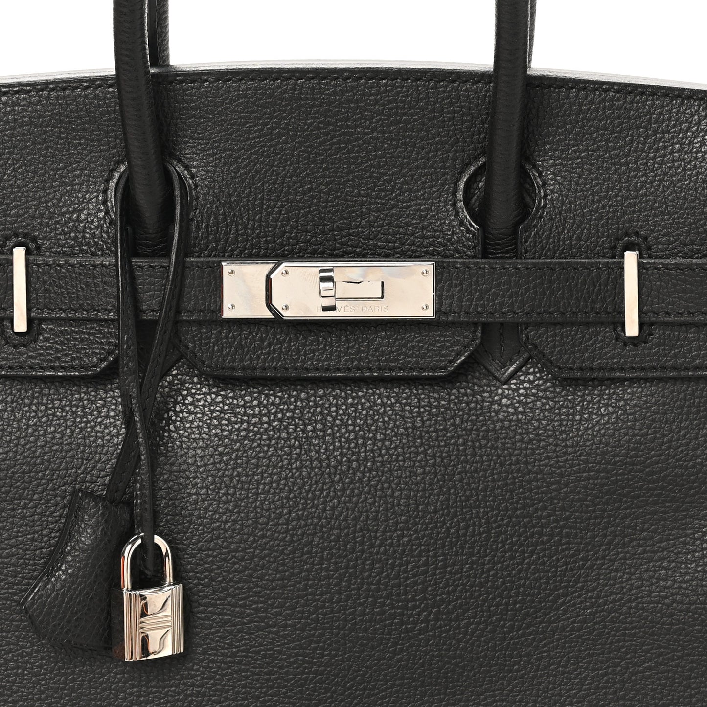Taurillon Clemence Birkin 30 Black