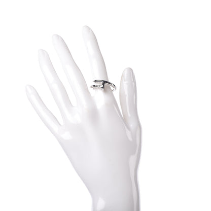 Cartier 18K White Gold Juste Un Clou Ring 57 8 2 of 7