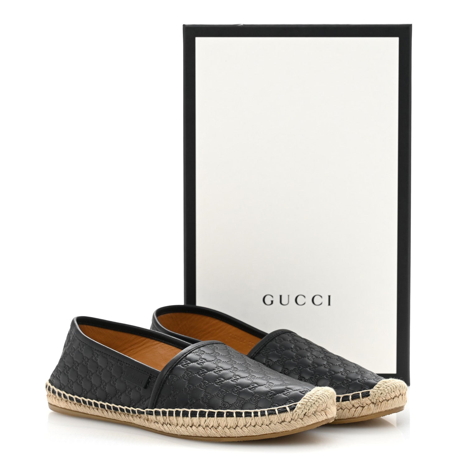 Gucci Microguccissima Signature Espadrilles 37.5 Black 10 of 10