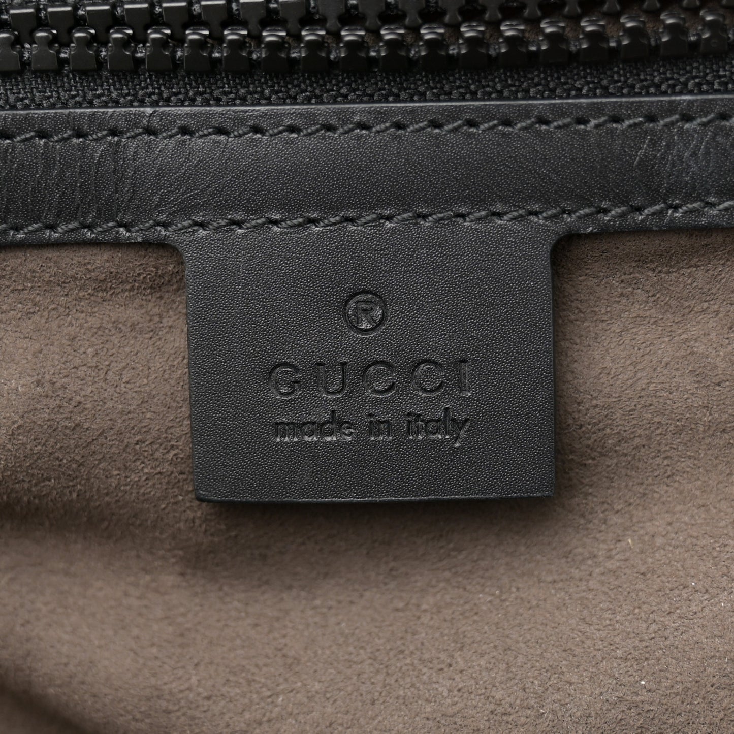 GG Supreme Monogram Small Eden Day Backpack Black