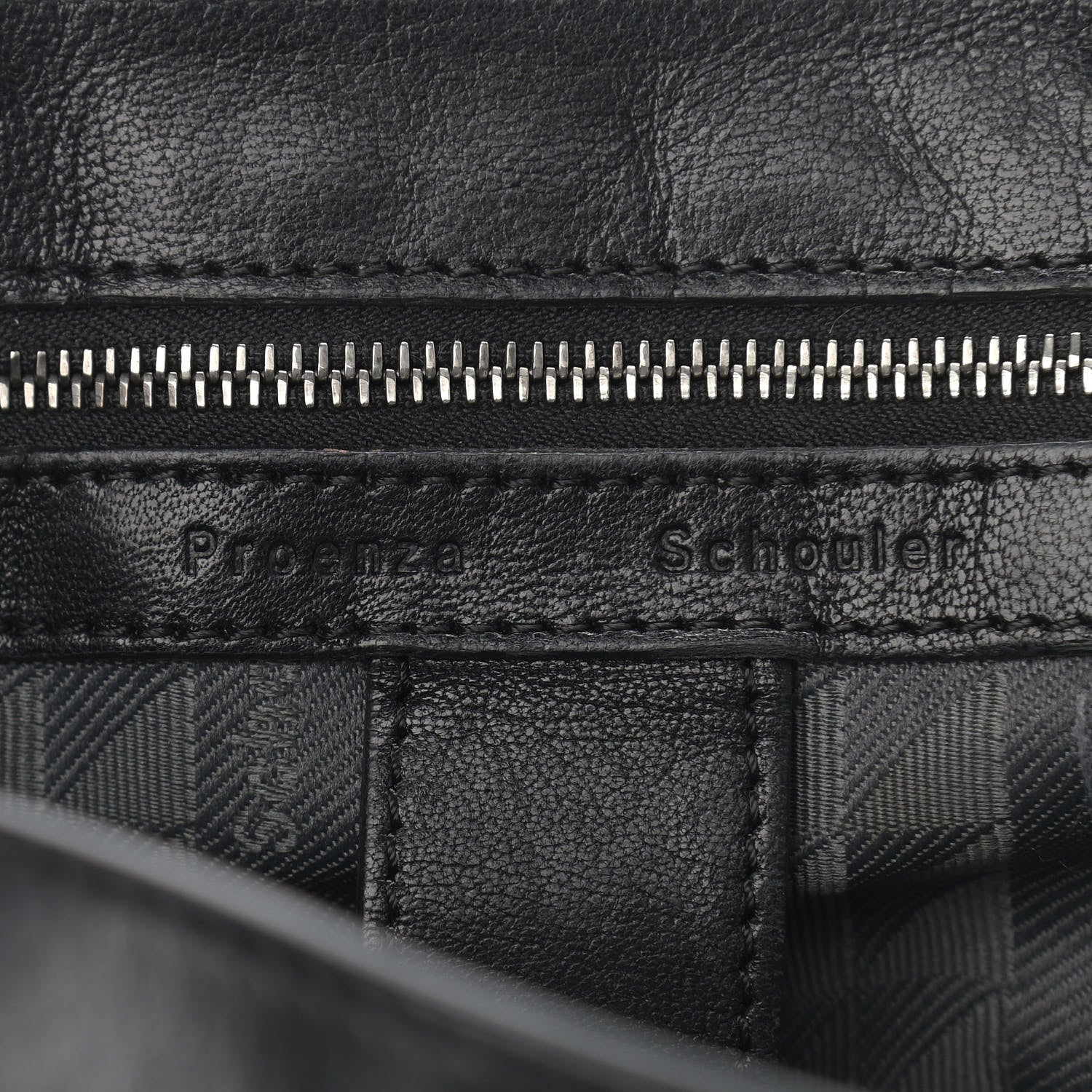 Proenza Schouler Lambskin Medium PS1 Satchel Black 6 of 15