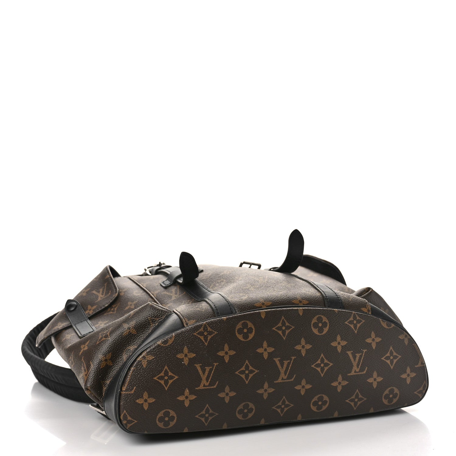 Louis Vuitton Monogram Macassar Christopher PM Backpack 4 of 11