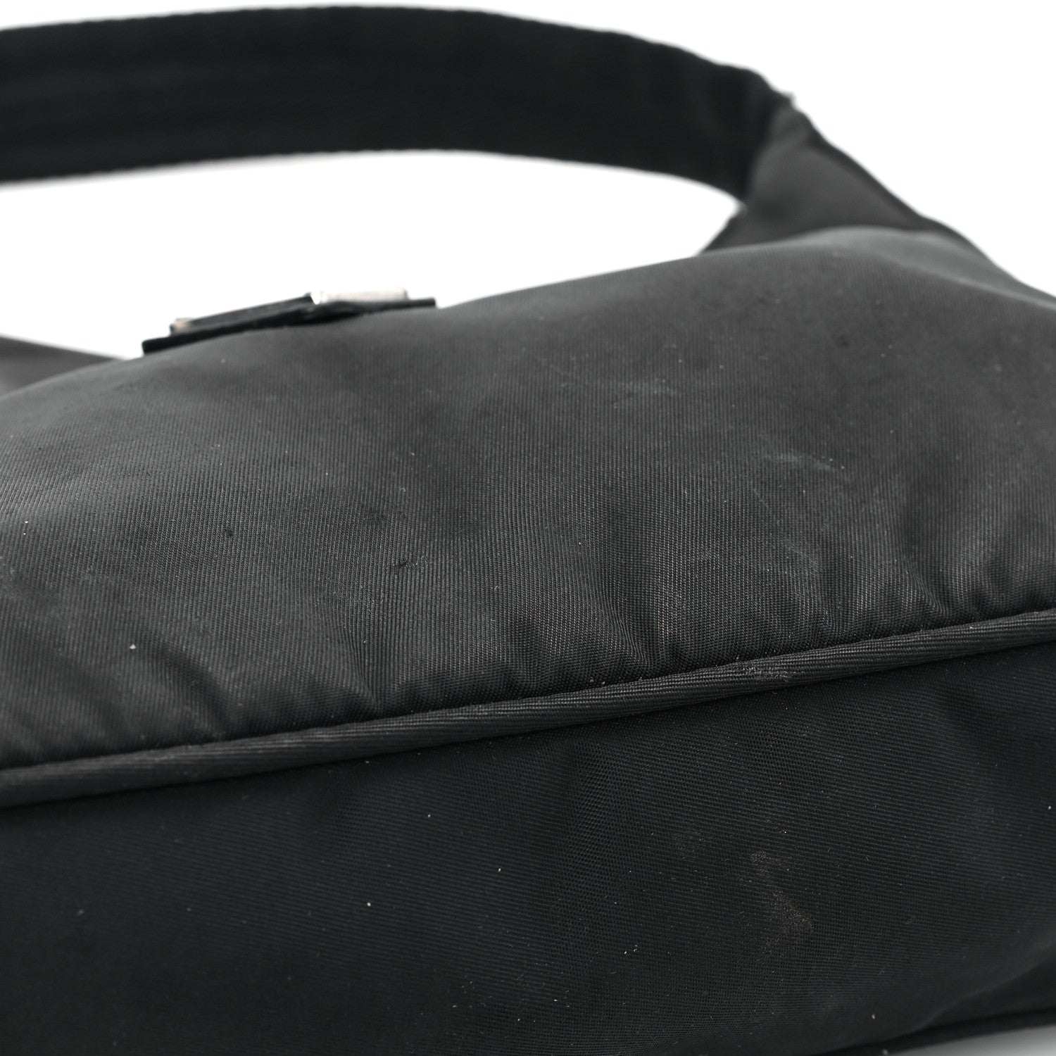 Prada Tessuto Nylon Mini Re-Edition 2000 Bag Black 11 of 16