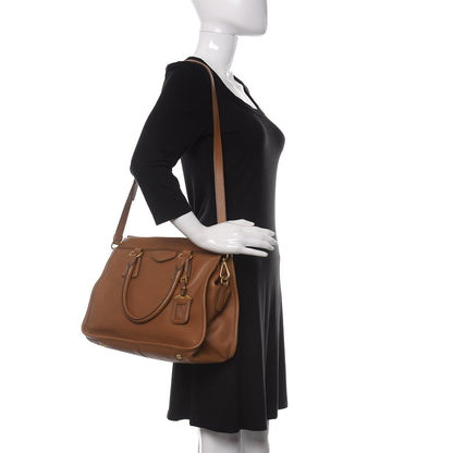 Prada City Calf Tote Caramel 2 of 9