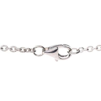 Cartier 18K White Gold Interlocking LOVE Necklace 6 of 6