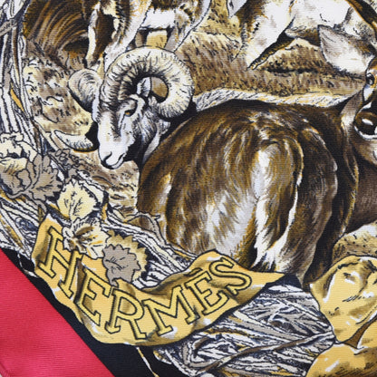Hermes Silk Faune Et Flore Du Texas Scarf 90 9 of 12