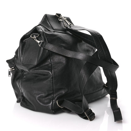 Celine Calfskin Medium Biker Backpack Black 3 of 12
