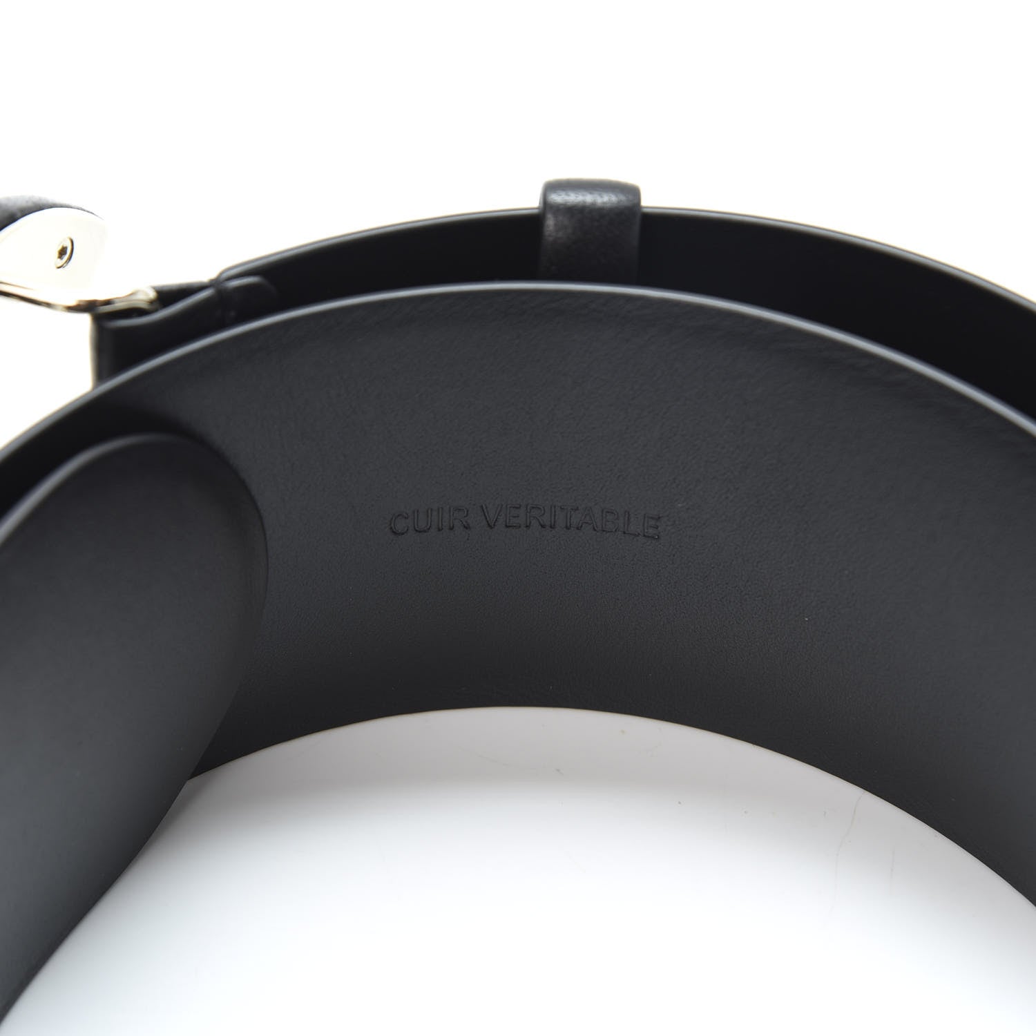 Chanel Lambskin CC Belt 80 32 Black 5 of 6