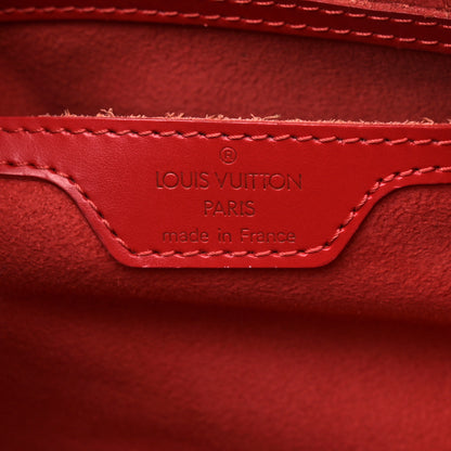 Louis Vuitton Epi Soufflot Castillan Red 6 of 13