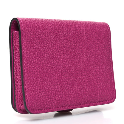 Hermes Togo Dogon Card Case Rose Pourpre 3 of 10