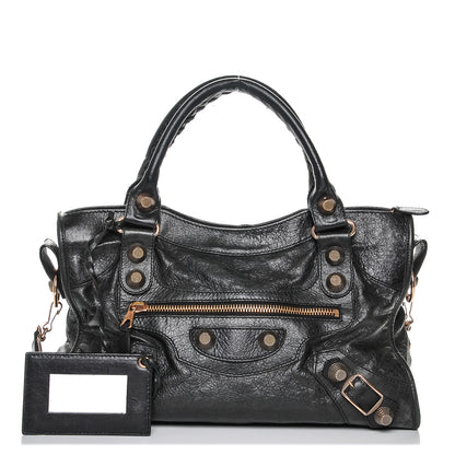 Balenciaga Agneau Giant 21 Rose Gold Hardware City Black 1 of 6