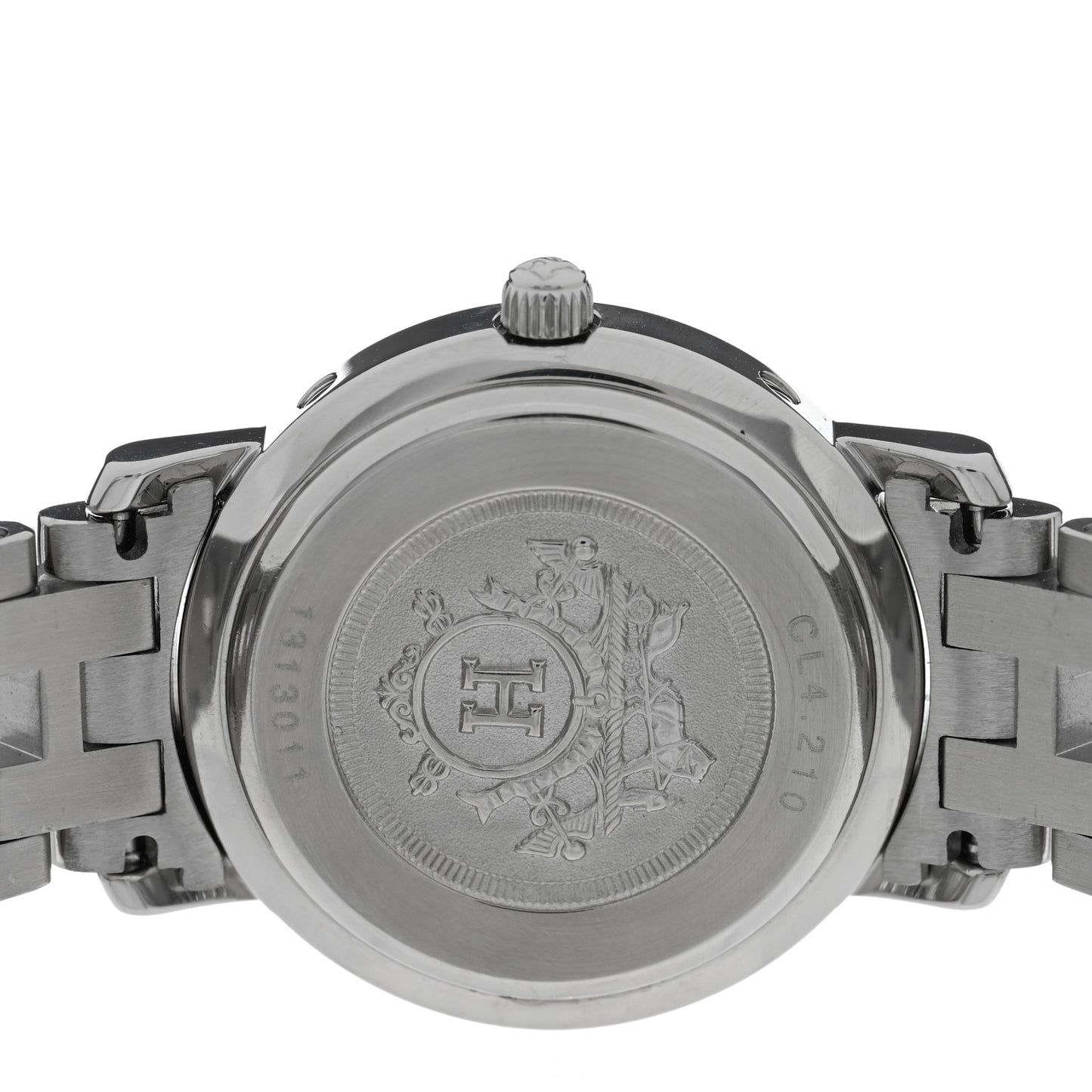 Stainless Steel 24mm Clipper Quartz Watch White